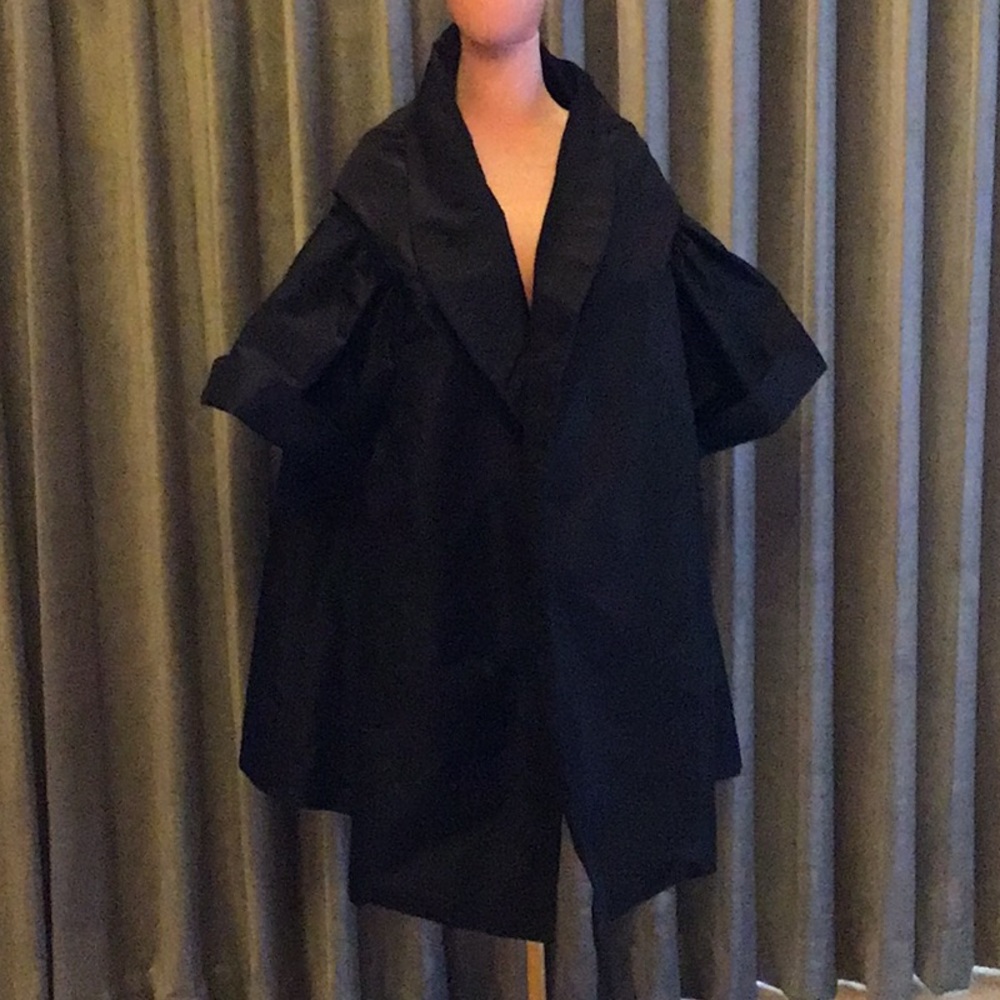 Vintage Victor Costa Taffeta Opera Coat
